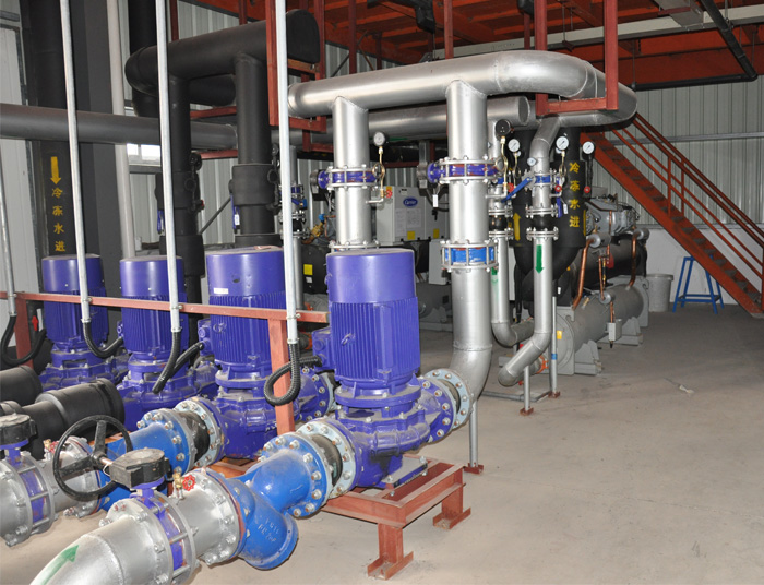 恒溫恒濕制冷主機(jī)及水循環(huán)系統(tǒng)