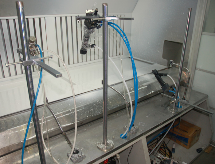 固定噴涂水性涂料干式噴涂室